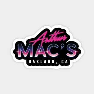 Arthur Mac's Miami Vice Logo Sticker